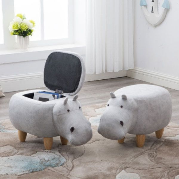 Hippo Stool 6 Colors Supports up to 330 lbs