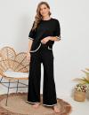 [Last Day Promotion] Classy Elastic Knit Lounge Set (LIMITED TIME FREE SHIPPPING)