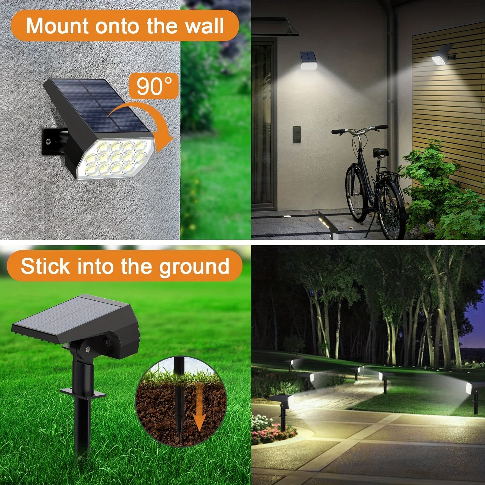 🔥Last Day Promotion 60% OFF🔥Luminate™ Solar Spotlight Outdoor