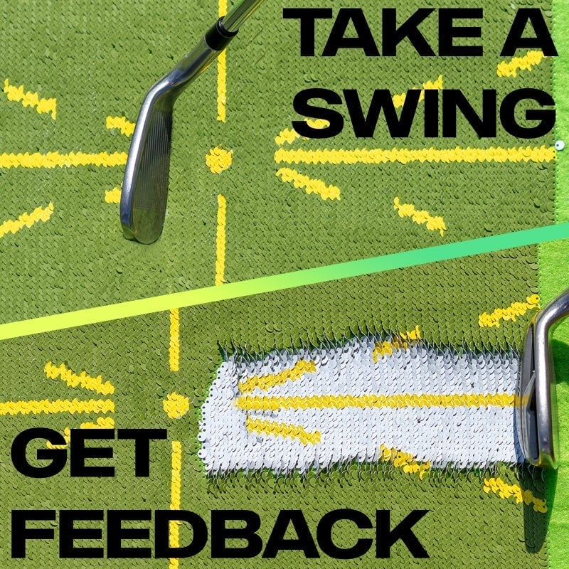 🔥LAST DAY 70% OFF 🔥Golf Training Mat for Swing Detection Batting💵 Buy 2 FREE SHIPPING📦