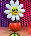 🌼 Funny Spinning Flower Pot – Let Humor Bloom! 🌼