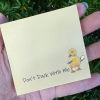 🤣Funny Middle Finger Duck Sticky Notes