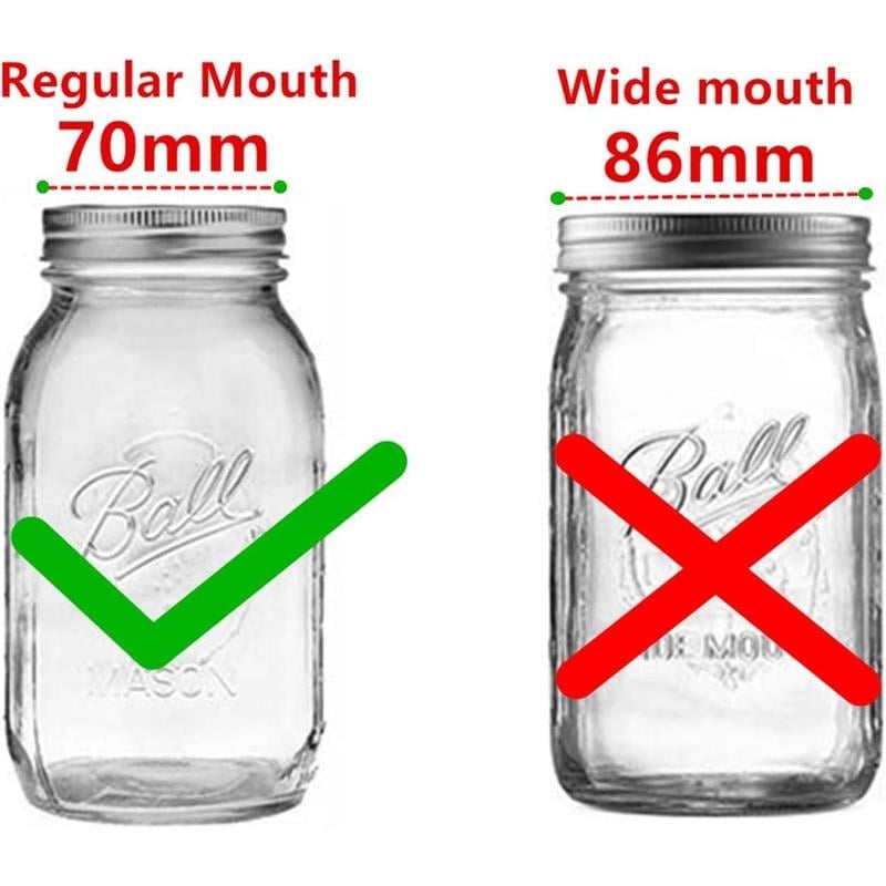 🍂TikTok Fall Mega Sale🎉Universal Mason Jar Shaker Lids