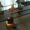 Upgraded Version Handmade Wooden Electric Bionic Manta Ray Ornament
