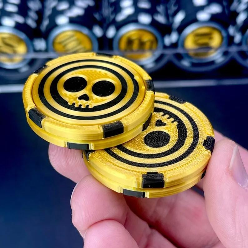 🎁TikTok Spring Last Day Promotion 48% OFF-🎁- Chips Stack Magnetic Fidget Slider