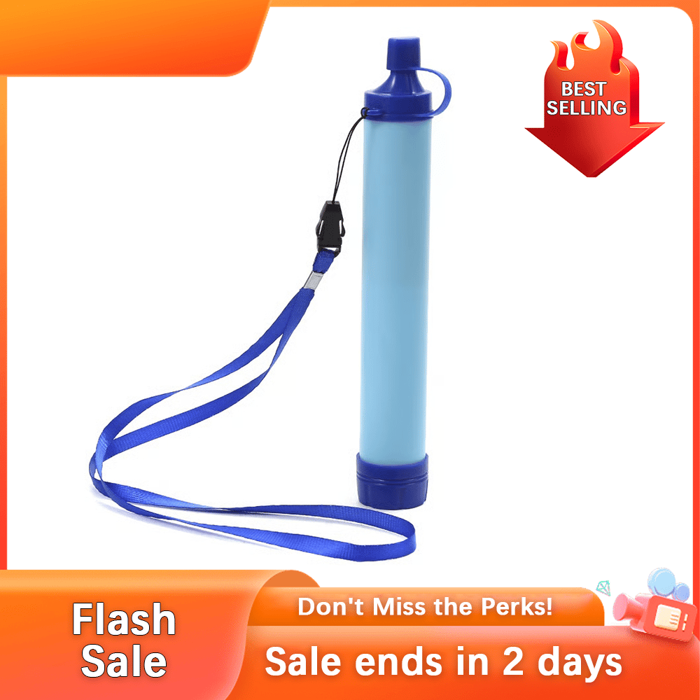 🏆Flash Sale⚡ 50K+ SOLD! Almost Gone-💥Personal Straw Water Filter for Camping, Hiking, Survival, Emergency, Travel,Best gifts