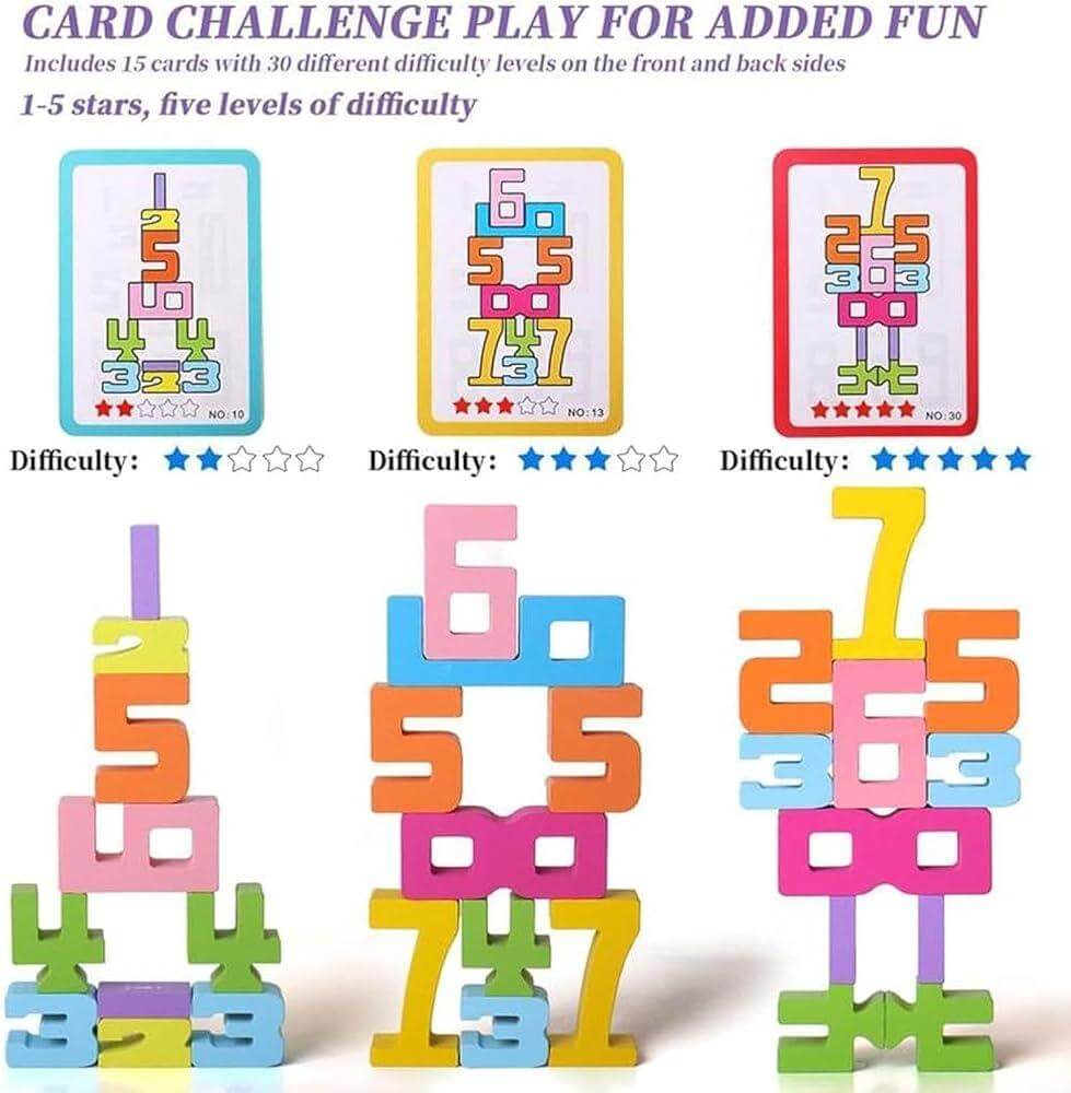 ⏰LAST DAY SALE 50% OFF💥BrightBlocks™ - Montessori Wooden Number Toy