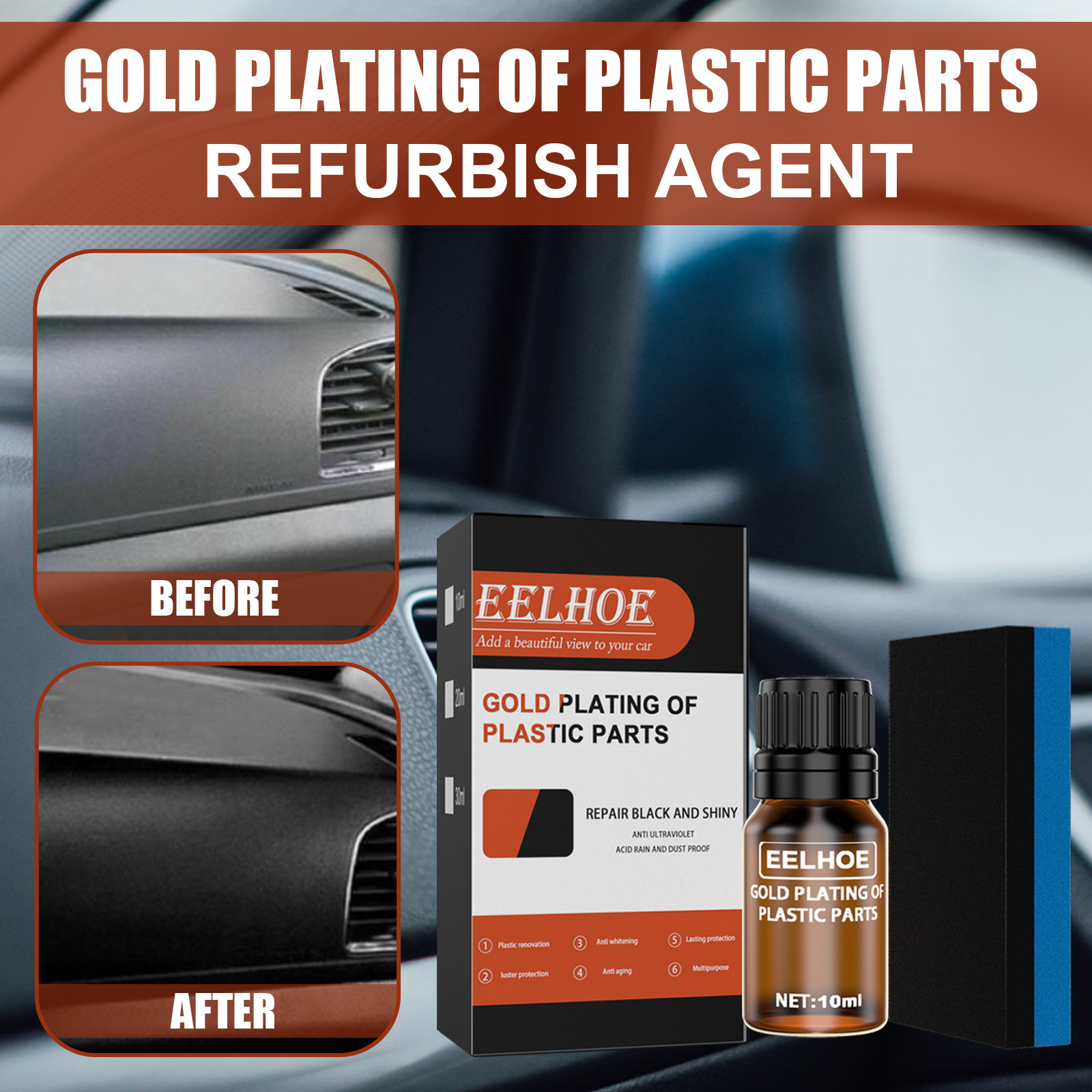 🔥Last Day Promotion 48% OFF-🎁-Car Plastic Parts Refurbish Agent