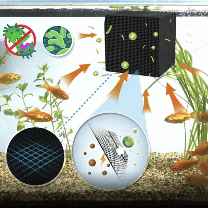 (🔥Last Day-Save 70% OFF)Aquarium Water Purifier Cube(Buy 2 Free Shipping)