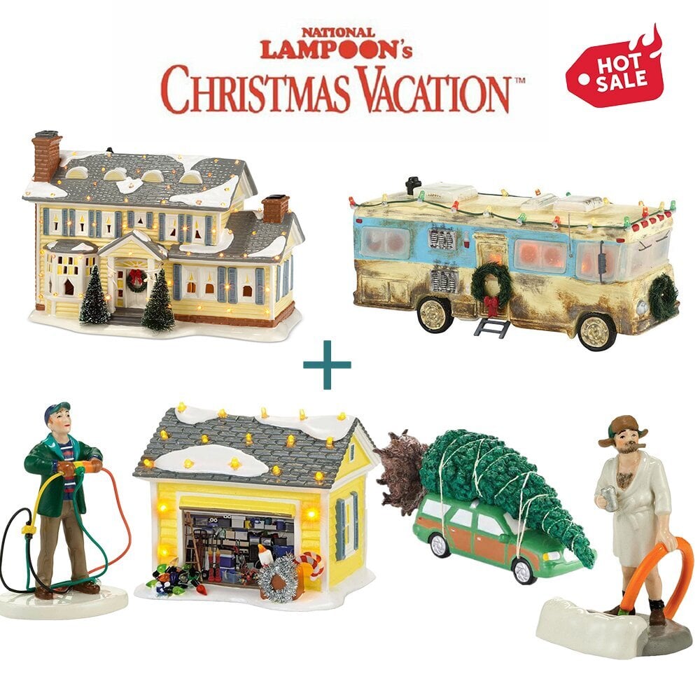 🌲Early Christmas Sale 50% Off🎅🎄National Lampoon's Christmas Vacation-Inspired Ceramic Village