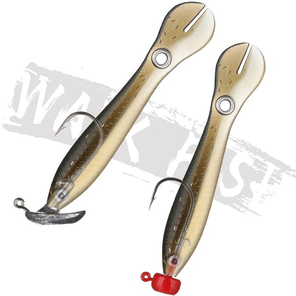 (❄Winter specials - 50% OFF Today)🐟Reusable-Soft Plastic Lure (5 pcs)