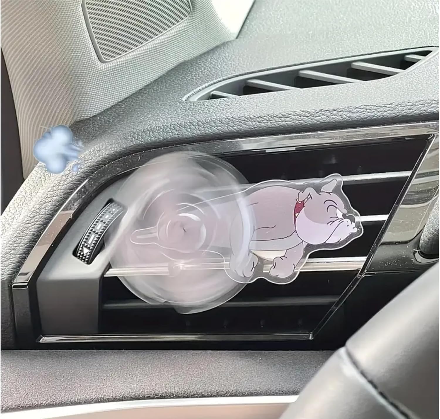 Cat and Mouse Acrylic Car Air Vent Decoration 3-piece (TOM-JERRY-SPIKE)