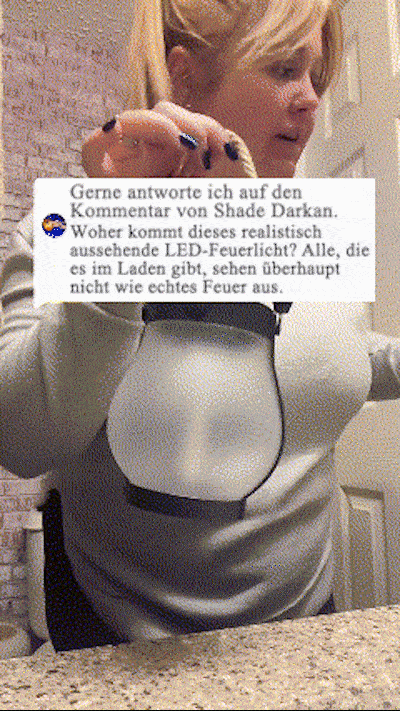 🔥Letzter Tag 50% RABATT- Tanzende Flammen Solarlaterne für den Außenbereich✨
