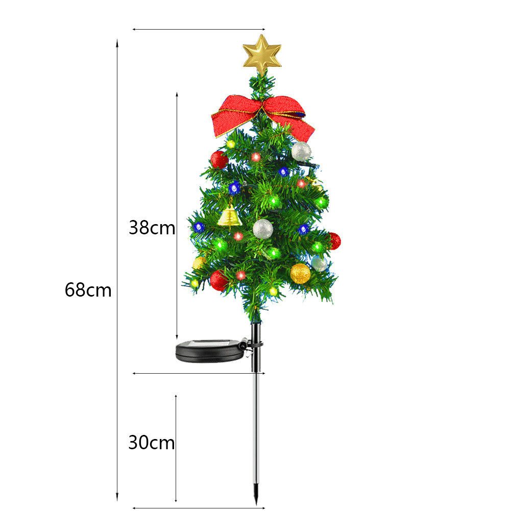 🔥Last Day Promotion - 50% OFF🎁🎄2024 New Sale: Solar Powered Christmas Tree