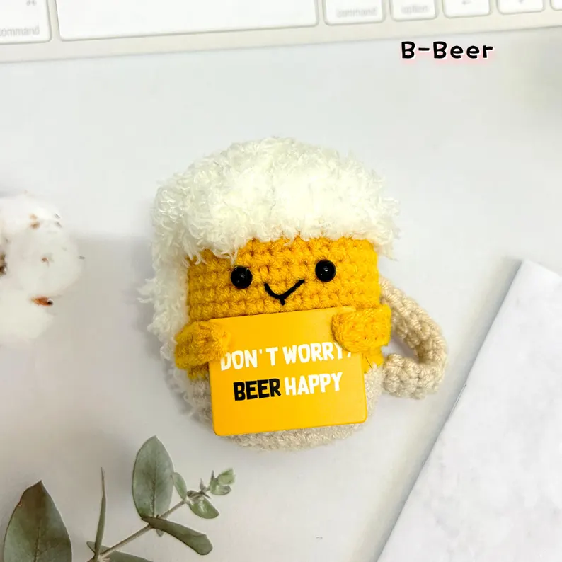 Crochet Beer And Cup