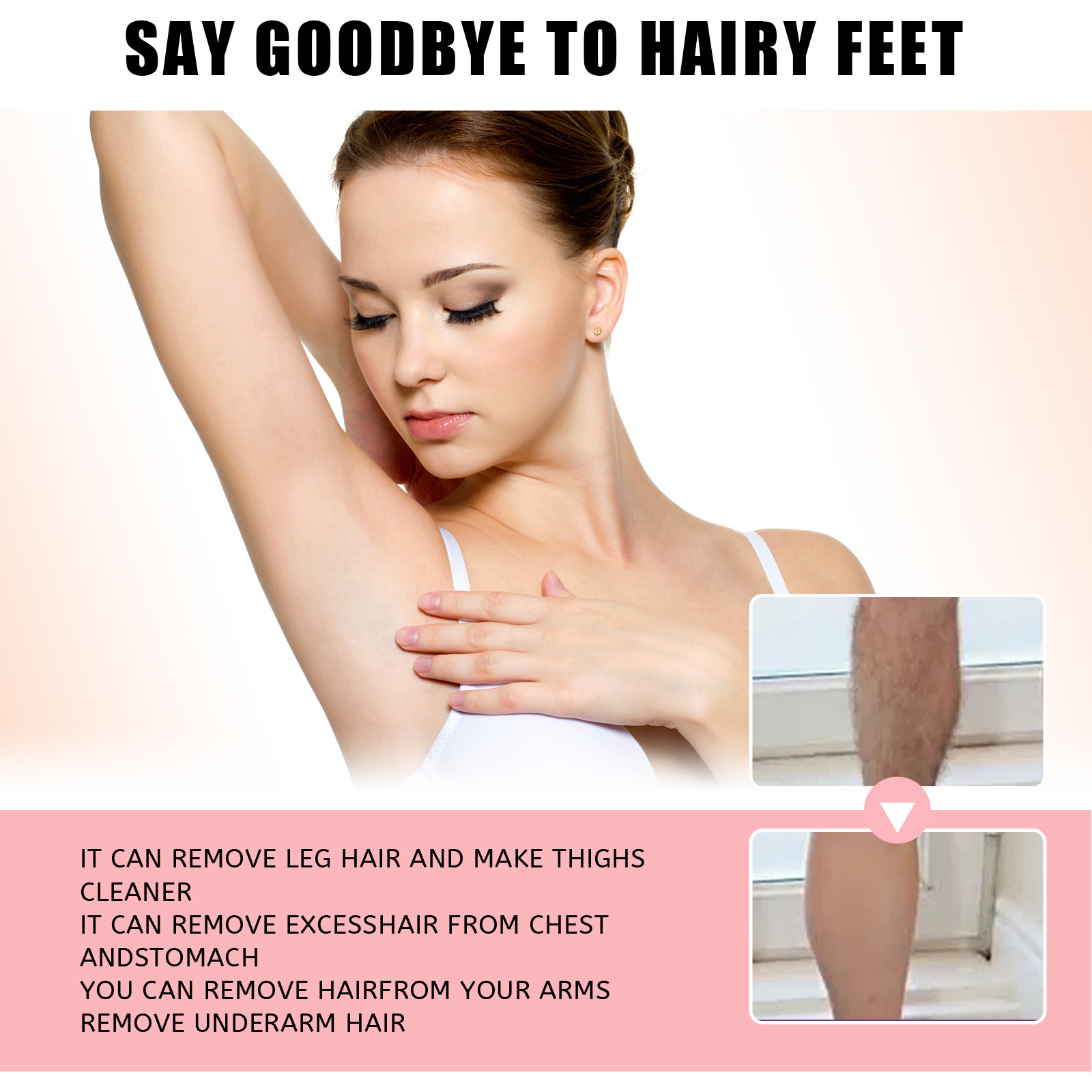 Beeswax Hair Removal Mousse