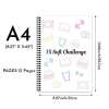 🔥75 Target Soft Challenge Planner Notebook