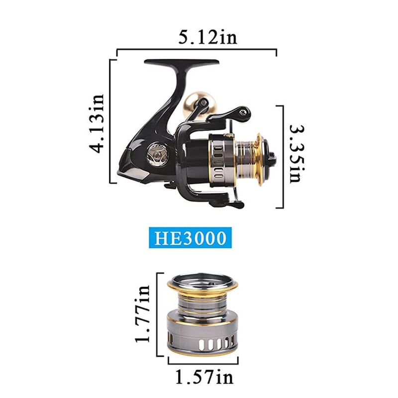 🔥Last Day 49% OFF-Fishing Reel-Metal Alloy Gear Disc Fishing Reel🐟