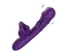 3 in 1 Rose Muncher Rabbit G Spot Vibrator with 6 Wiggling 7 Licking & 10 Vibrating Modes