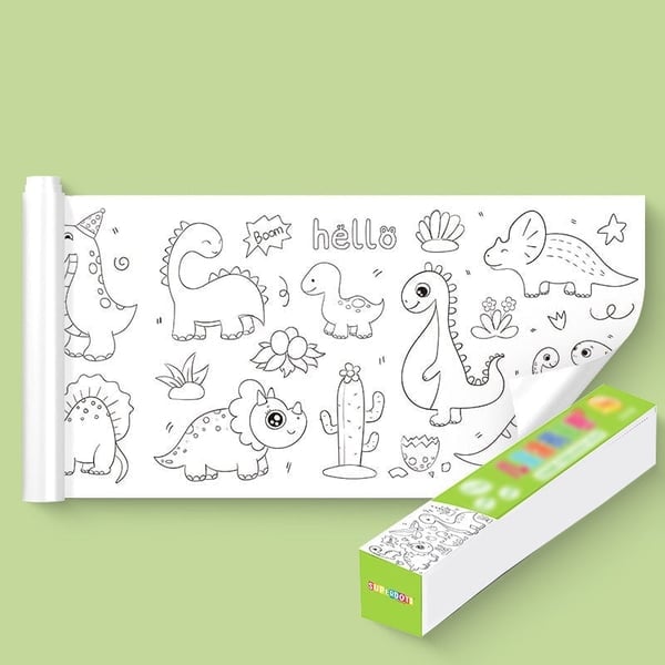 (🎁2024 New Year Hot Sale🎁 48% OFF)🔥🔥 Children's Drawing Roll - BUY 3 GET 10%OFF & FREE SHIPPING NOW!