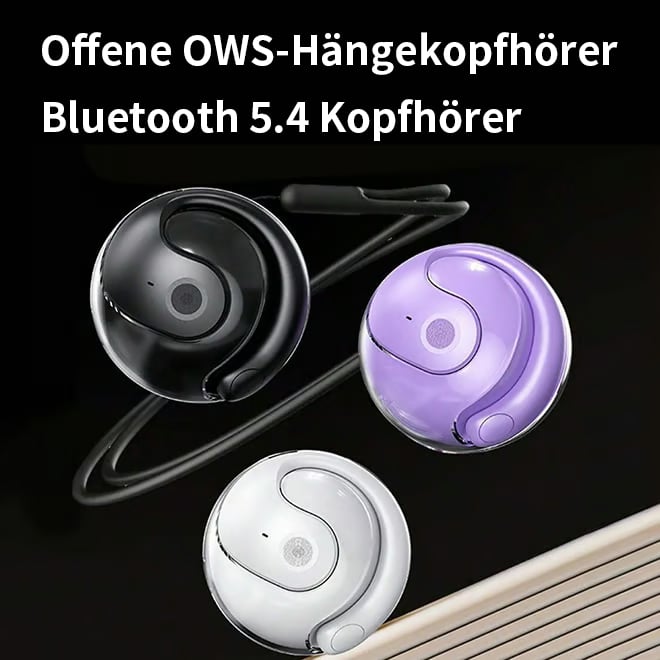 🏆🔥AI Translation OWS Wireless Neue Bluetooth5,4 Kopfhörer (Passend für iOS und Android)