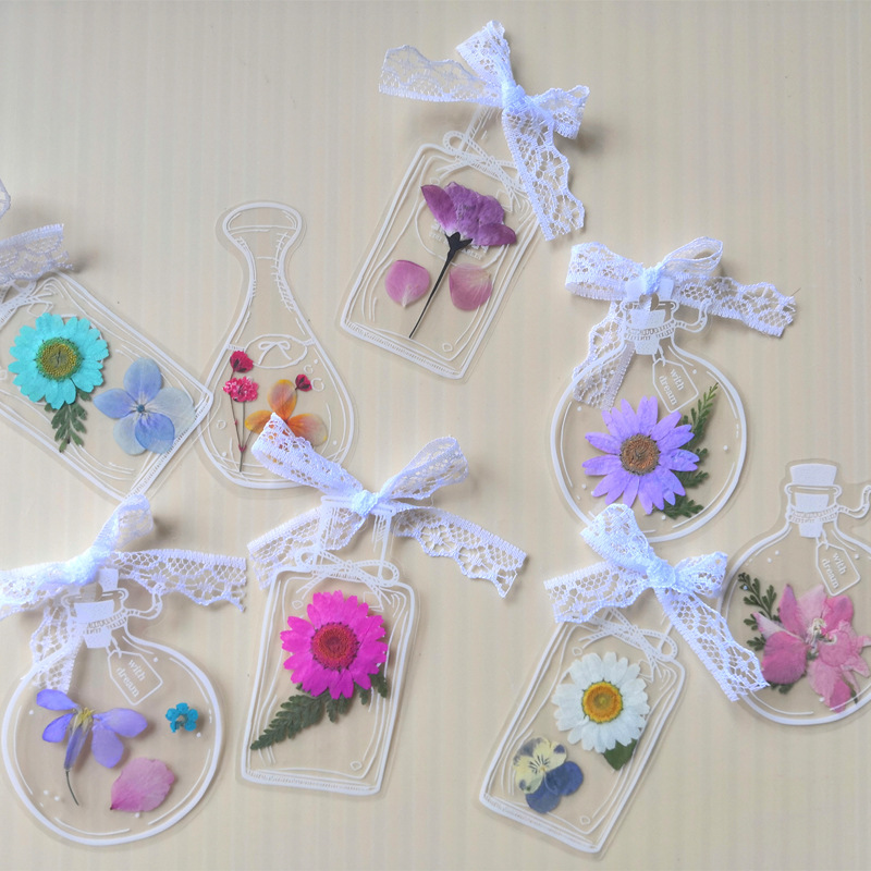 (Christmas Sale- 48% OFF) Dried Flower Bookmarks(Free lace rope)