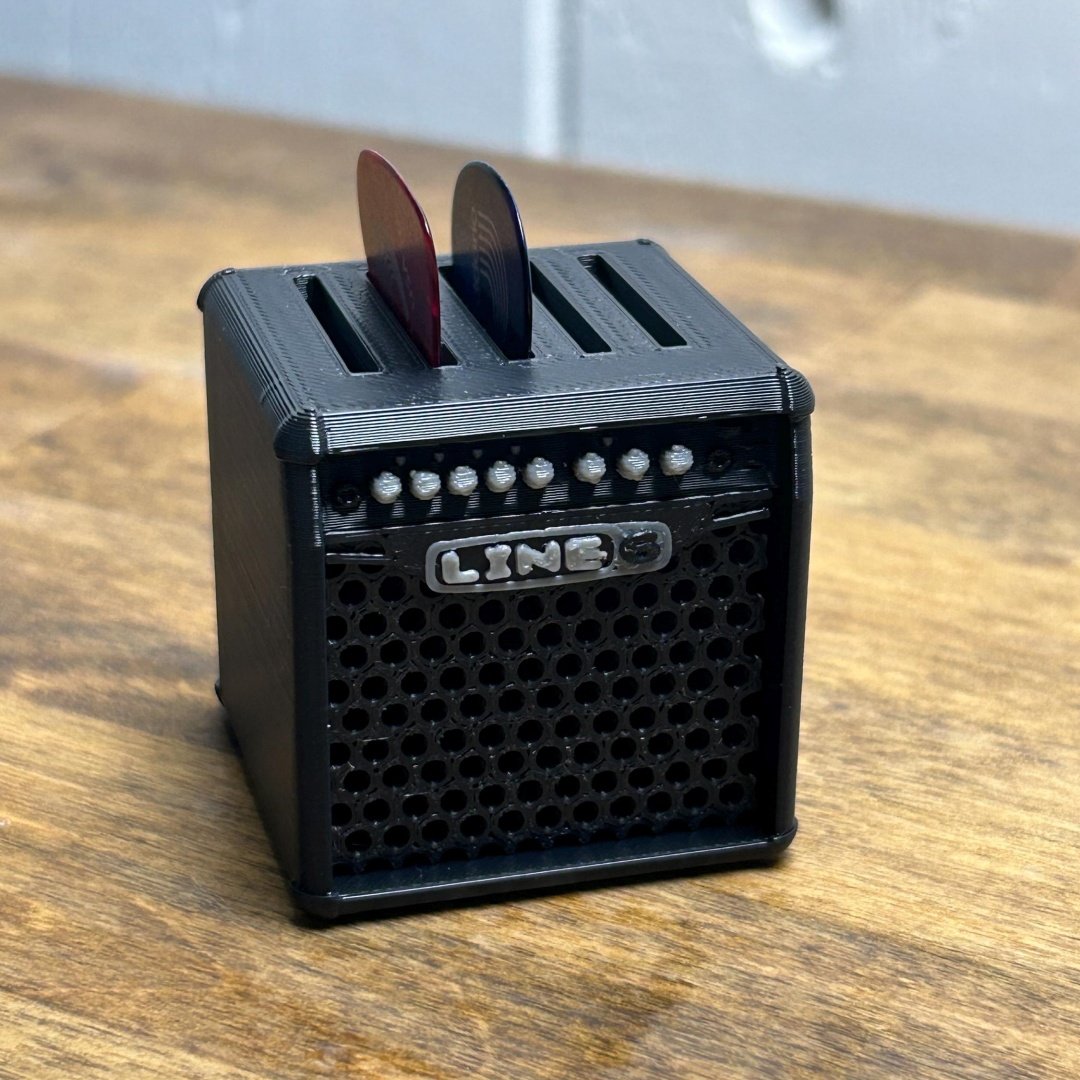 🎸Mini Guitar Amp Pick Holder