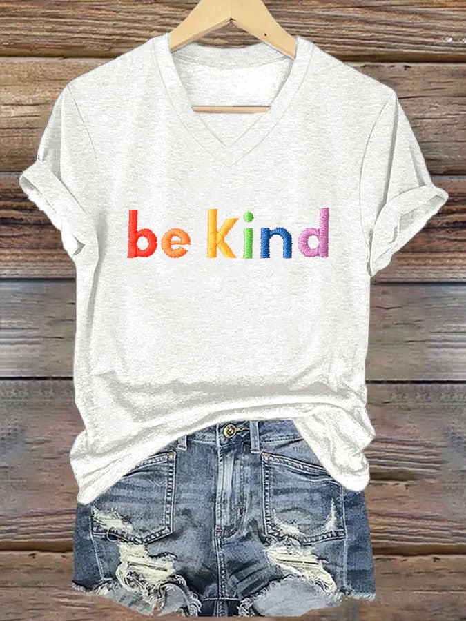Women's  Be Kind Casual T-Shirt