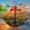 🎅Early Christmas Sale 49% OFF ✝️Handcrafted Radiant Jesus Cross Window Sign