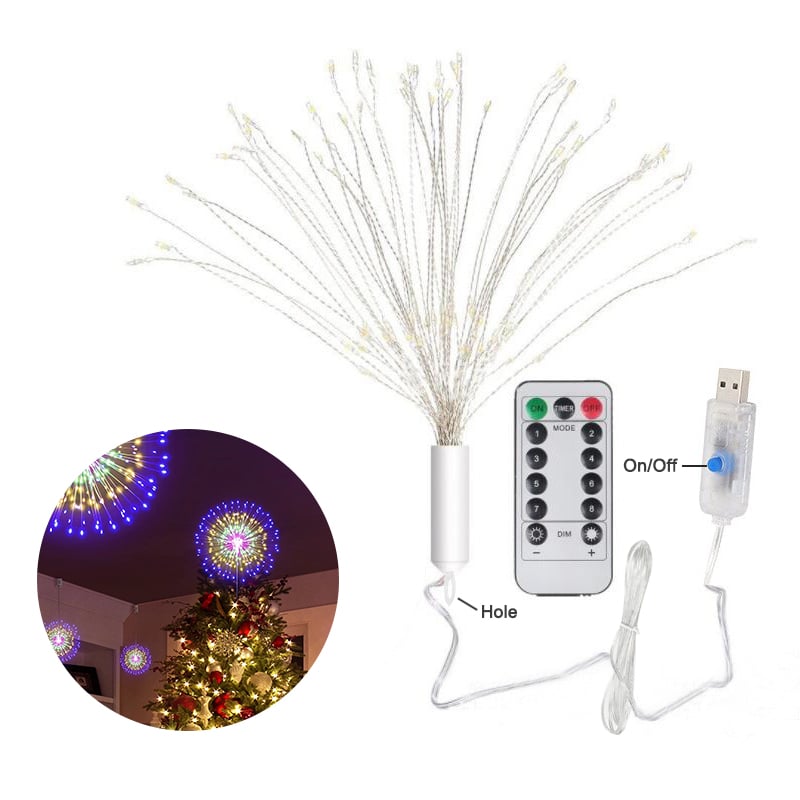 🎄🎁Christmas Hot Sale - Hanging Waterproof Fairy Lights