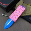 Exocet Pink Donut EDC Microtech Knife