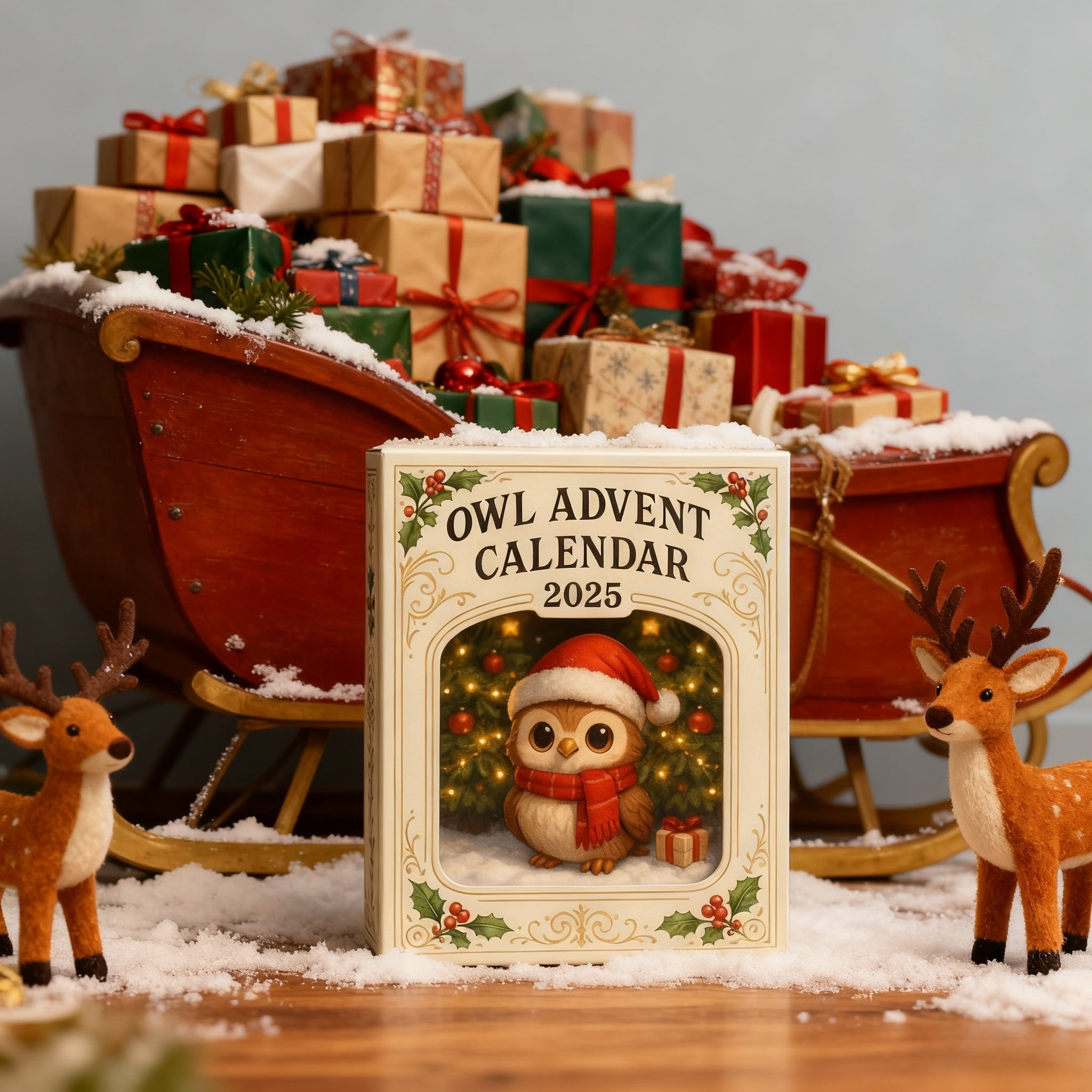 🔥Last Day 50% OFF -🎄Owl Advent Calendar 2025🎁 24 Gifts Inside!