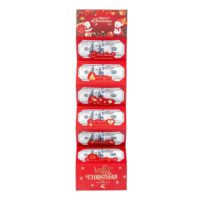 Last Day Promotion 70% OFF - 🔥Christmas Cash Gift Envelope