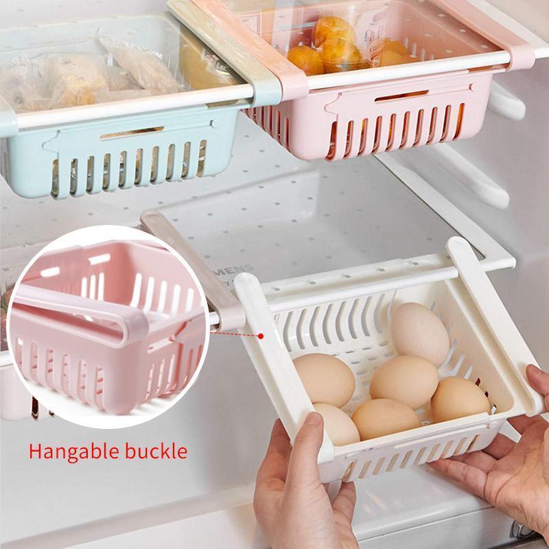 ⚡⚡Last Day Promotion 48% OFF - Refrigerator Partition Storage Rack (🔥🔥BUY 4 FREE SHIPPING)