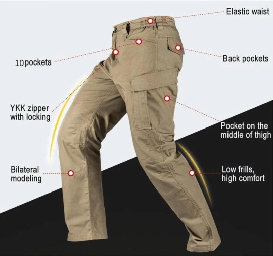 2023 Upgraded Tactical Waterproof Pants-Buy 2 Free Shipping