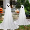 Halloween Spooky DIY Lit Ghost Decor