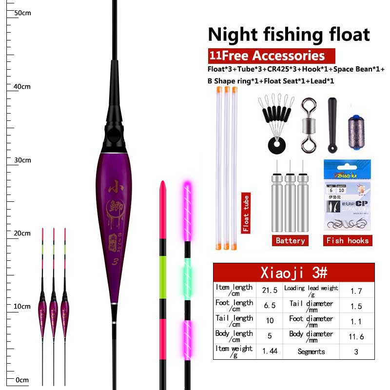 🎣 Summer Sale-30% OFF🐠Electric Luminous Night Fishing Floats