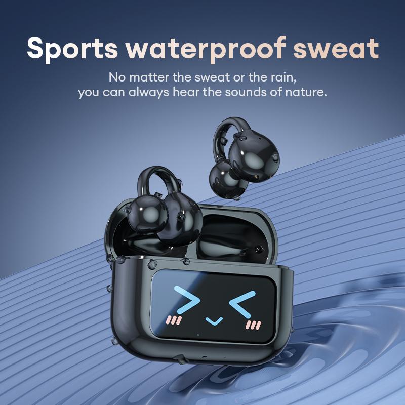 🔥Last Day Promotion 50% OFF💥-🎧Ear Clip Style Bluetooth Translation Headset With Touch Screen