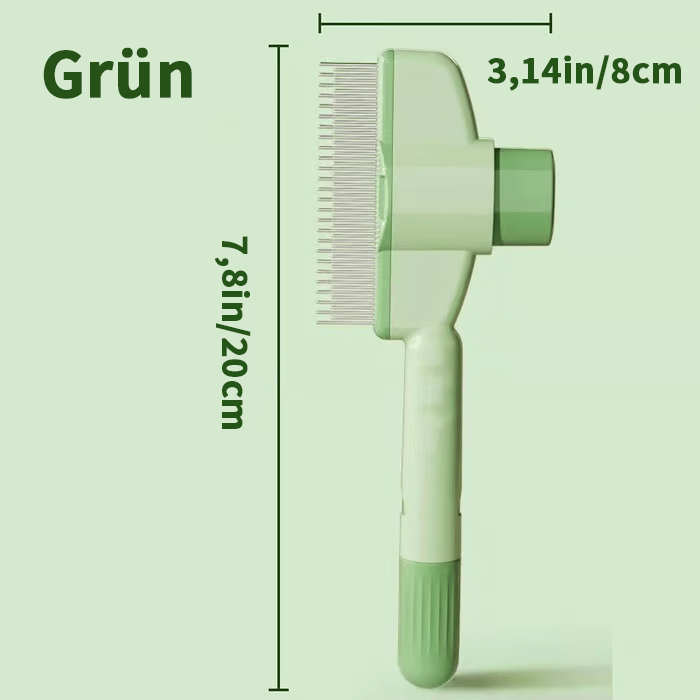🔥Letzter Tag 49% RABATT🔥Selbstreinigender Flohkamm und Fellpflegebürste für Haustiere