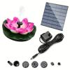 Tiktok Summer Sale🎉Lotus Shaped Solar Fountain Pond Decorative