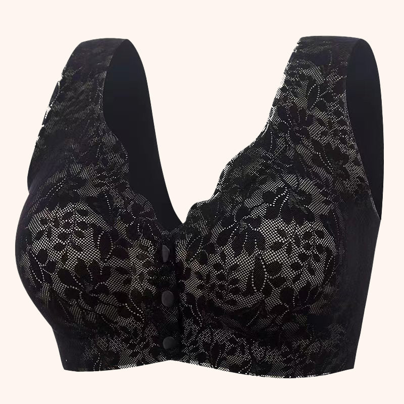 🎁LAST DAY 45% OFF🎁New Arrivals Front Closure Zero Feel Lace Full Coverage Bra