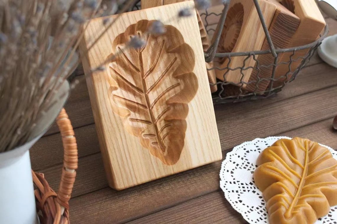 (🌲EARLY CHRISTMAS SALE - 50% OFF) 💖WOOD PATTERNED COOKIE CUTTER - EMBOSSING MOLD FOR COOKIES