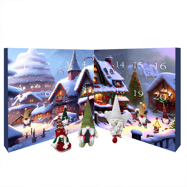 💥Christmas Sale 57% Off -🎅2024 Gnome Advent Calendar