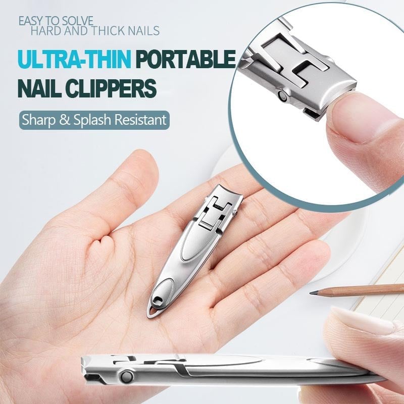 🔥Last Day Promotion- SAVE 62% OFF---Ultra-thin Portable Nail Clippers🔥Buy More,Save More🔥