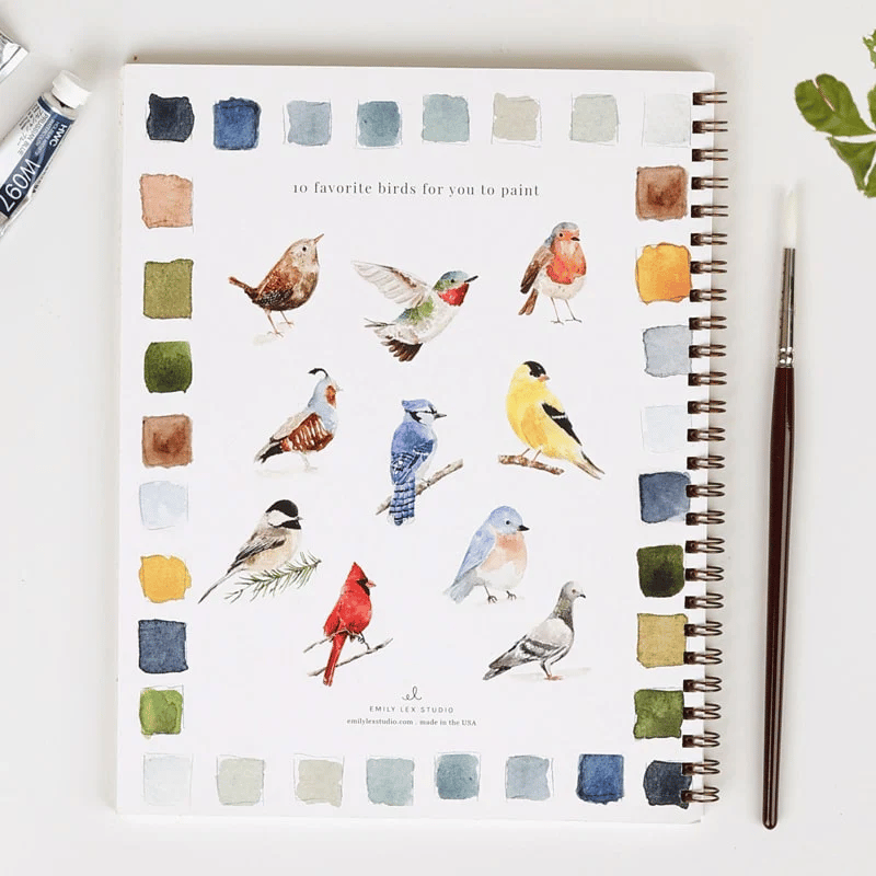 🔥LAST DAY 55% OFF - 🖼️Beginner-Friendly💕 Watercolor Workbook
