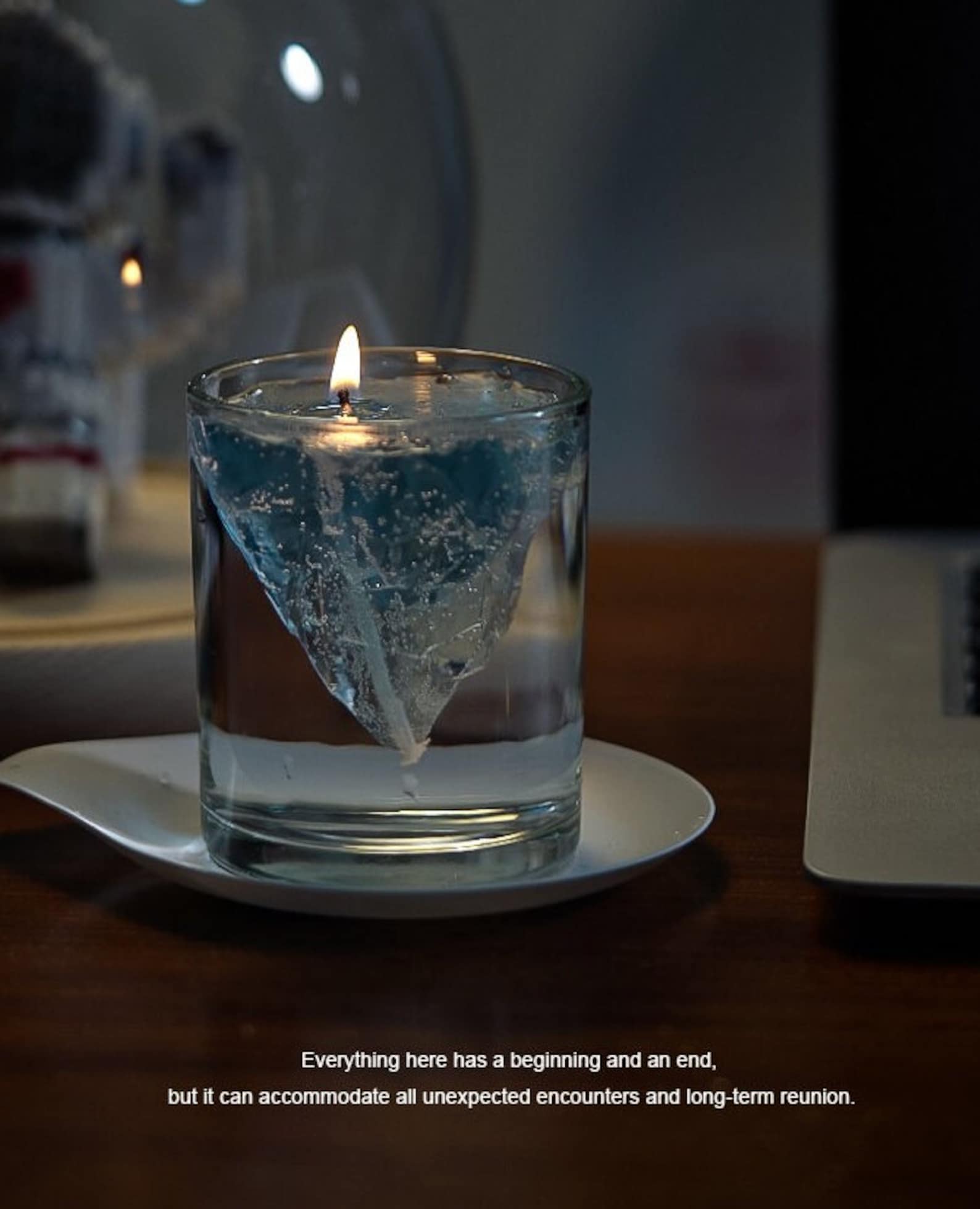(🔥Last day promotion-49% OFF)Floating Iceberg,Energy Aromatherapy Candles