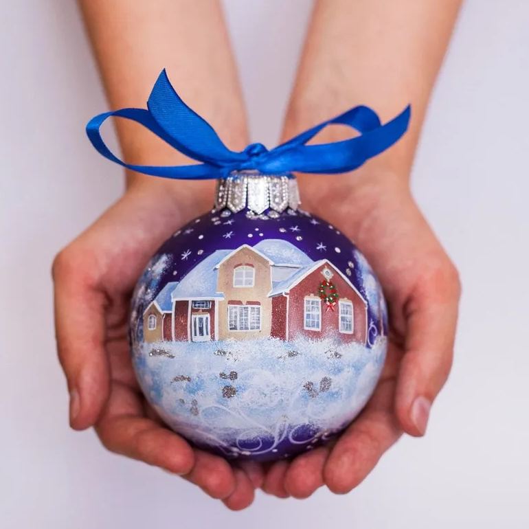 🎅2024 Christmas Gift--Hand Painted Christmas Ornament