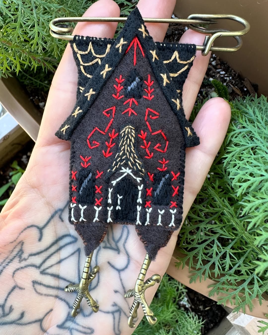 Handcrafted Heart Protector with Feral Energy