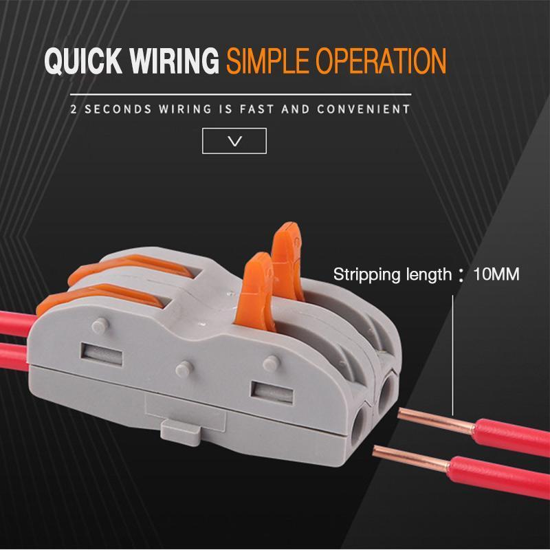 (🌲Early Christmas Sale- SAVE 48% OFF)Non-Spliced Multifunctional Wire Connector(BUY 2 GET FREE SHIPPING)