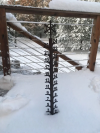 Iron Art Snow Gauge